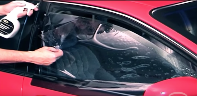 DIY window tinting for cars is easy with video tutorials that show step by step instructions